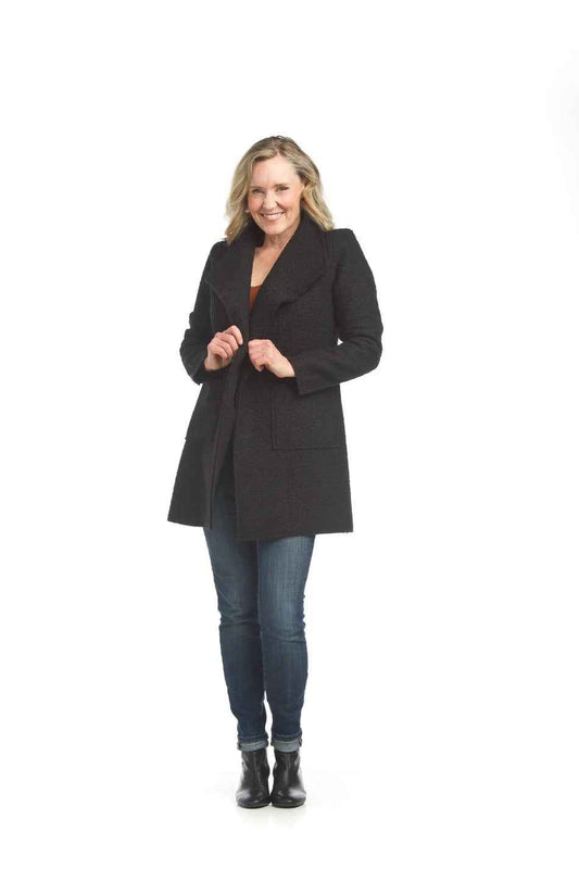 The Nixie Boucle Lapel Coat