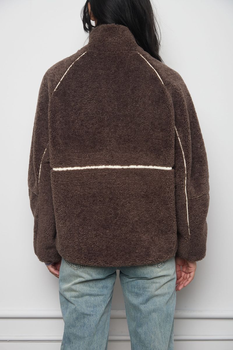 Theodore Half-Zip Sherpa Pullover