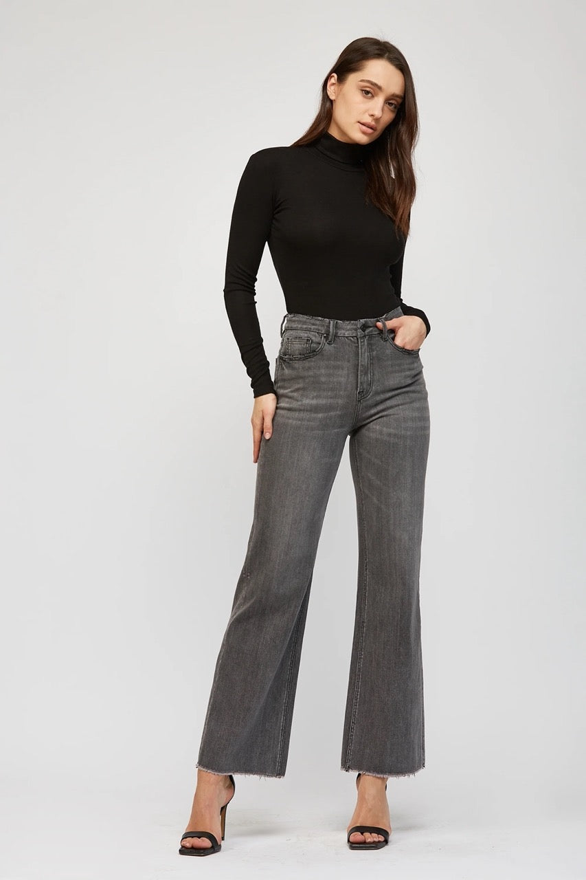 Elsie Wide Leg Denim - Straight & Arrow Boutique