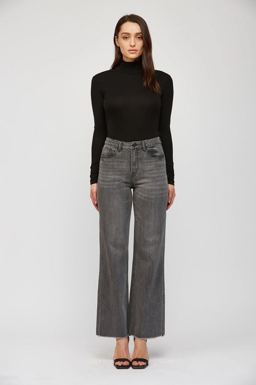 Elsie Wide Leg Denim - Straight & Arrow Boutique