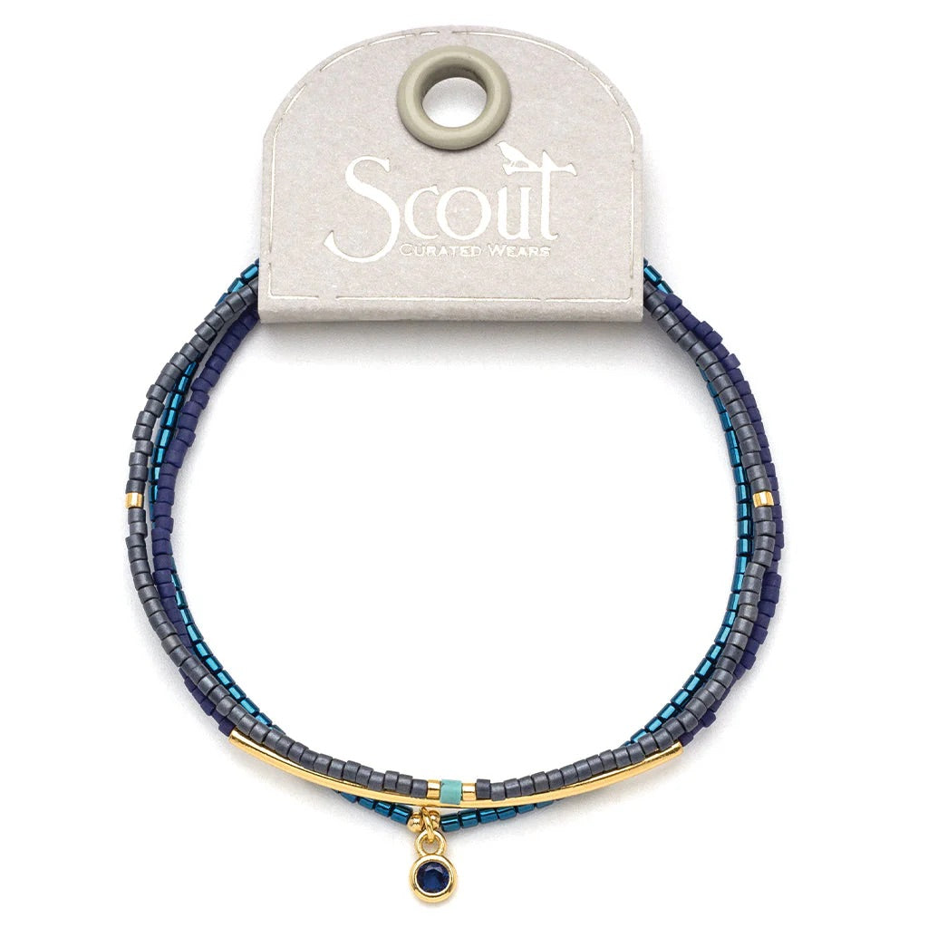 Tonal Chromacolour Miyuki Bracelet Trio - Straight & Arrow Boutique
