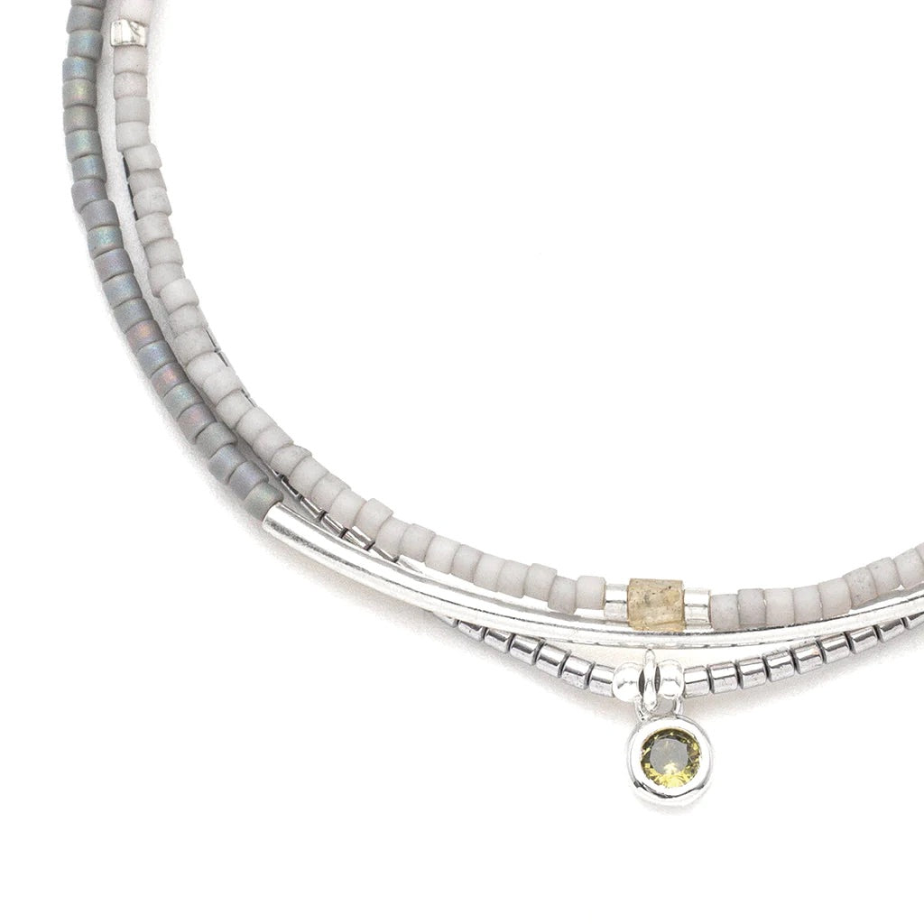 Tonal Chromacolour Miyuki Bracelet Trio - Straight & Arrow Boutique