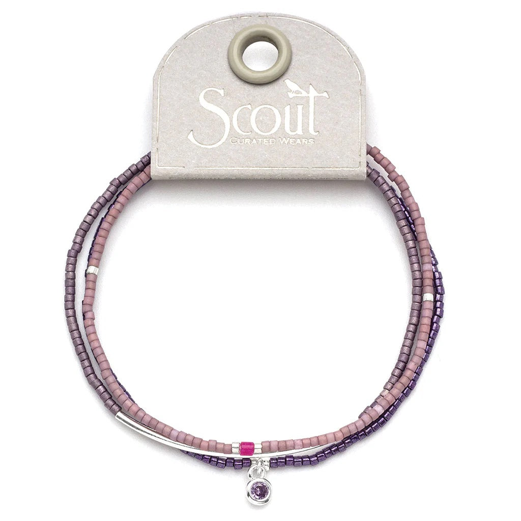 Tonal Chromacolour Miyuki Bracelet Trio - Straight & Arrow Boutique