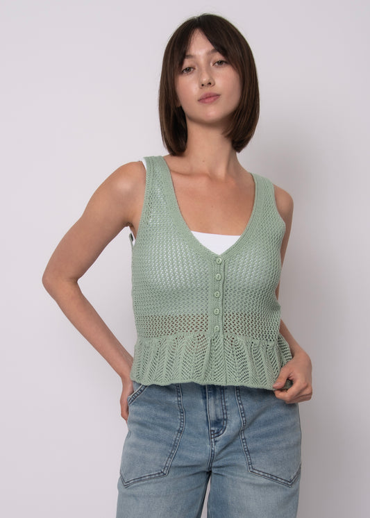 Malena Crochet Tank