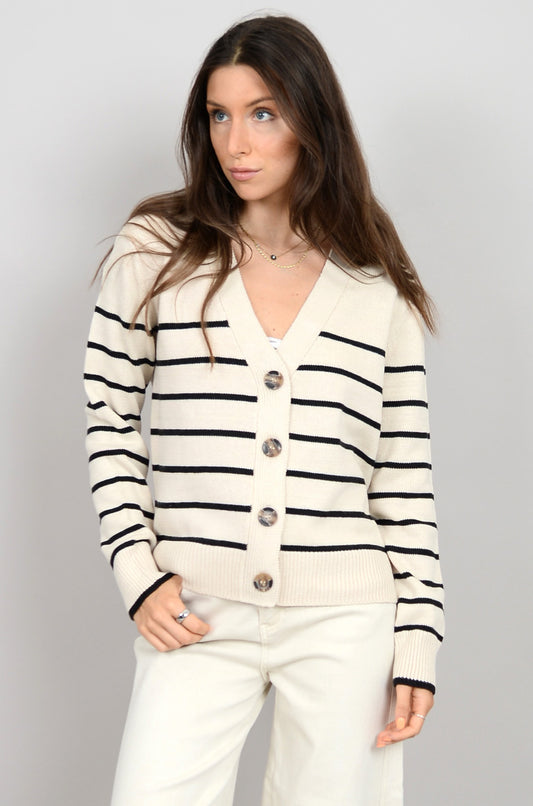 Matab Button Up Waist Cardigan - Straight & Arrow Boutique