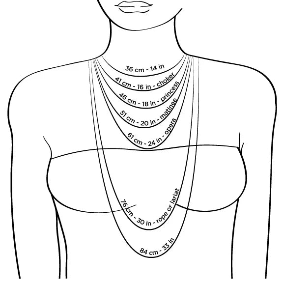 Chasca Double Layer Chain Necklace with Compass Charm