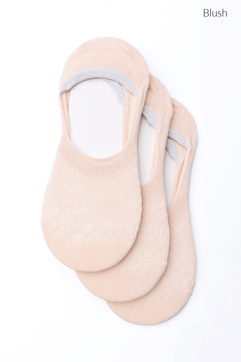 No Slip Knit Burnout Sneaker Socks - Straight & Arrow Boutique