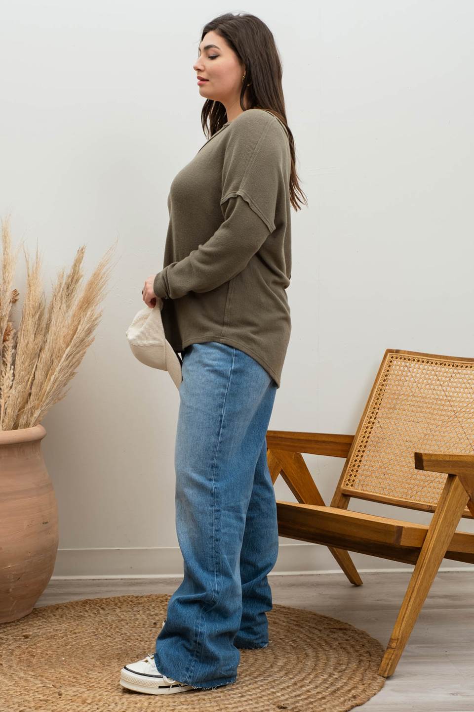 Reva Soft Knit Top {PLUS}