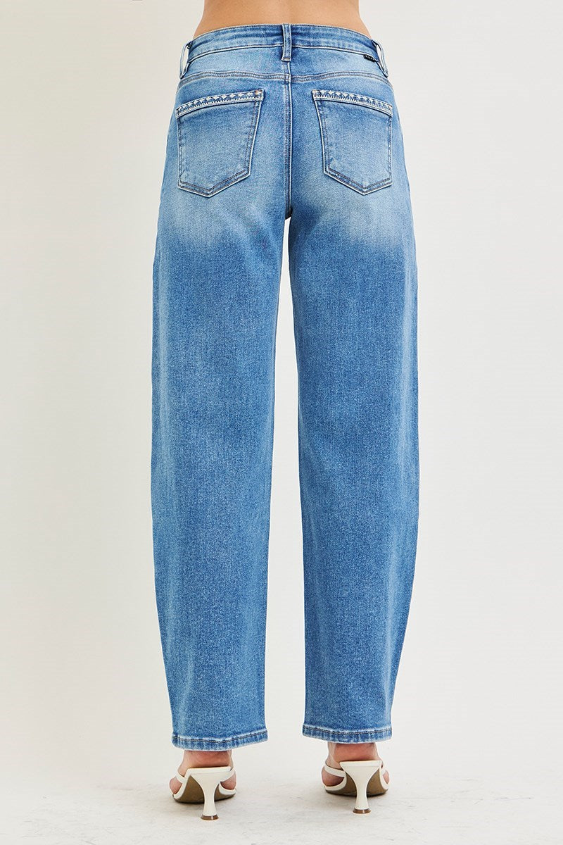 Nova Ankle Barrel Jean