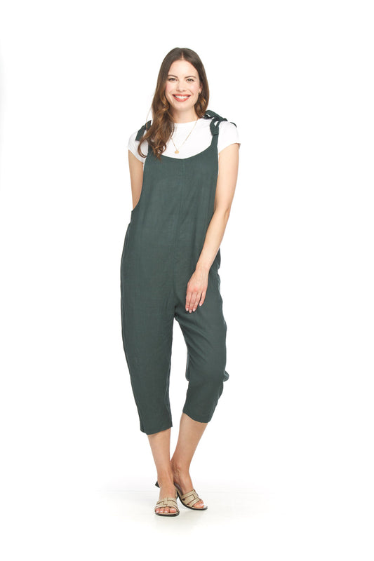 Isla Cotton Linen Blend Jumpsuit - Straight & Arrow Boutique