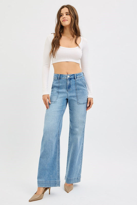Cayson Patch Pocket Jeans