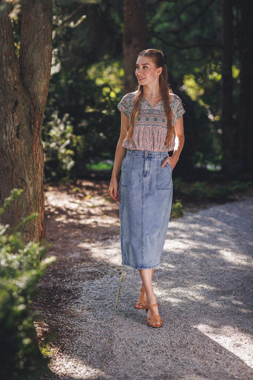 Ariella Peasant Blouse - Straight & Arrow Boutique