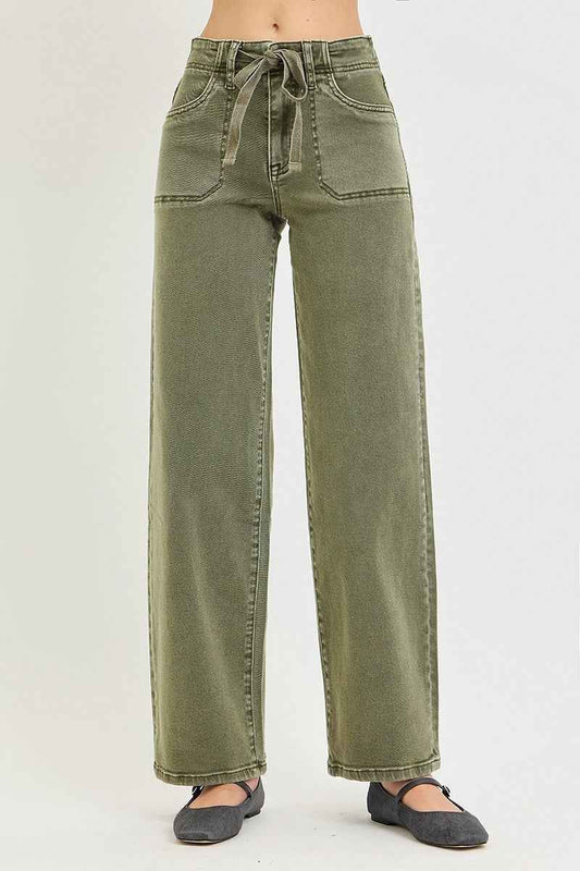Hazel High Rise Wide Baggy Jean