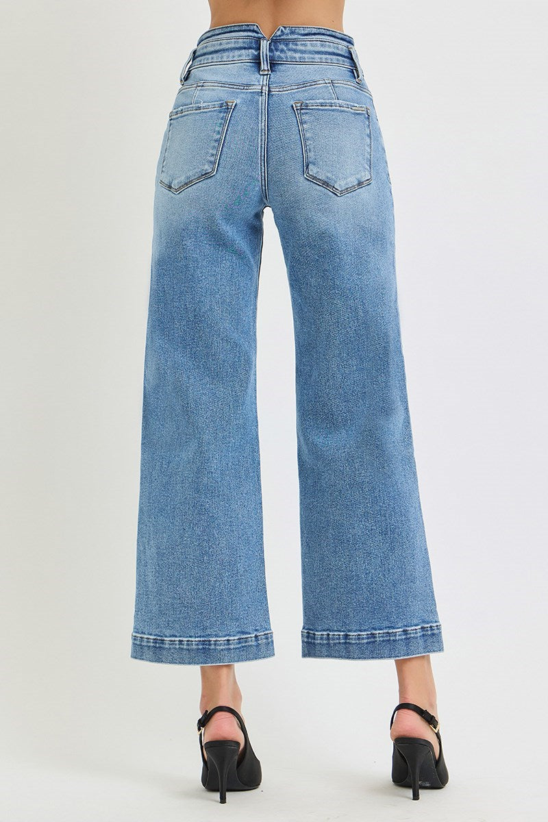 Everly High Rise Wide Leg Jean