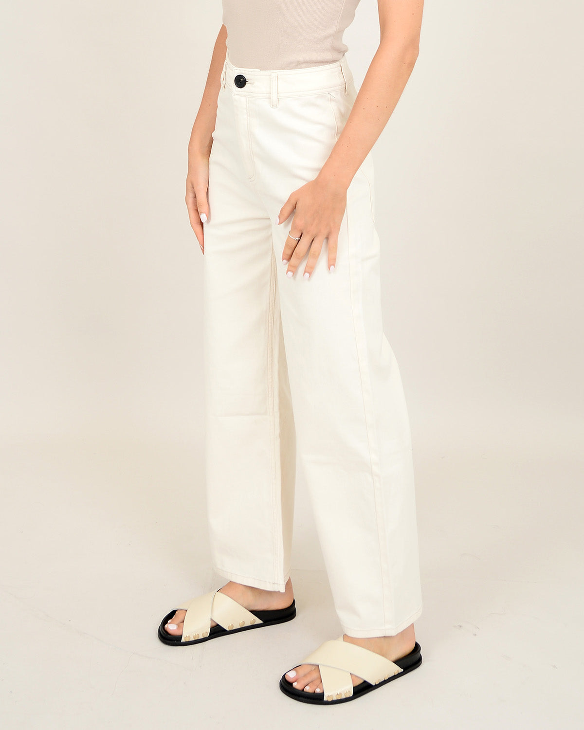 Philomena Stretch Twill Pants - Straight & Arrow Boutique