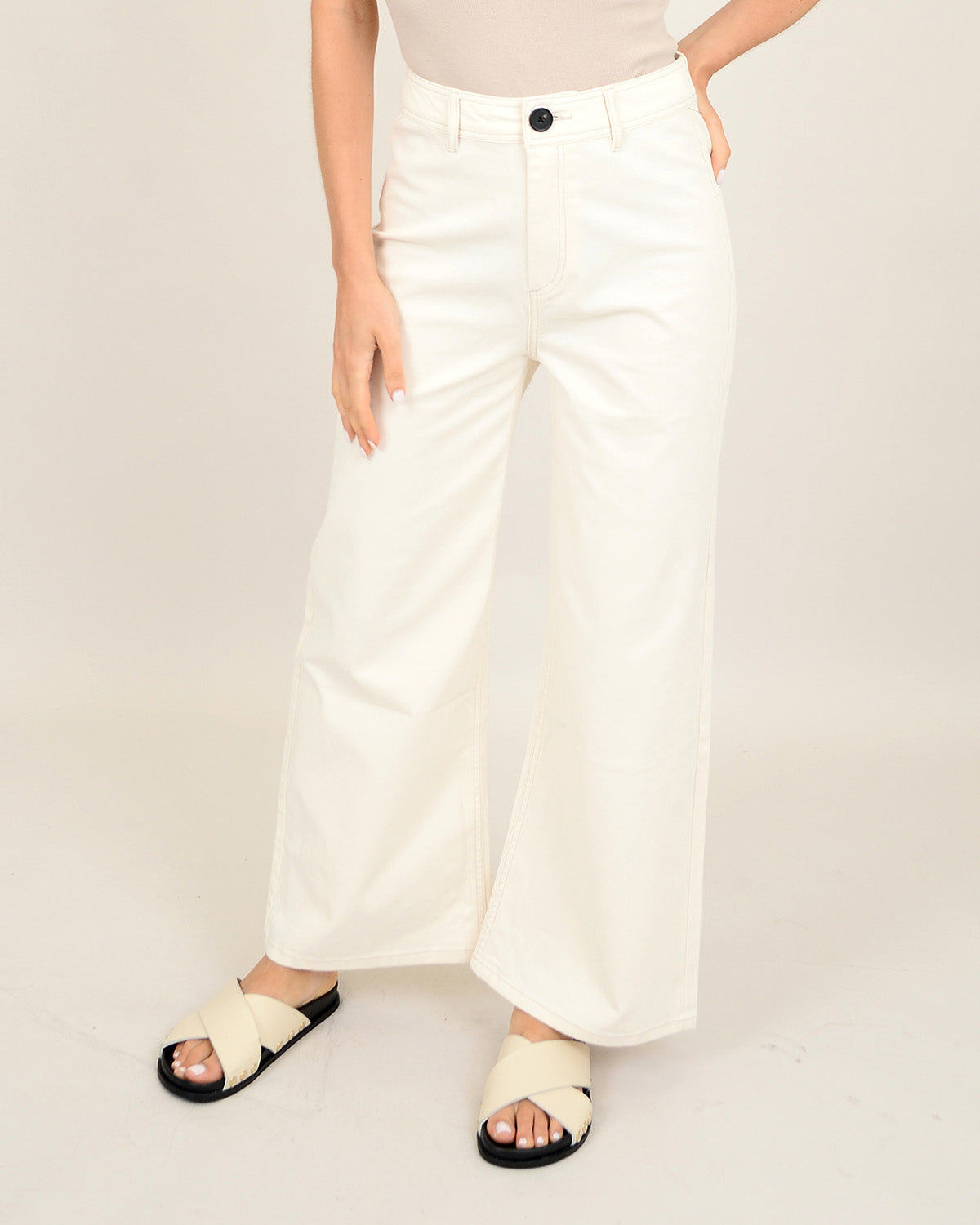 Philomena Stretch Twill Pants - Straight & Arrow Boutique