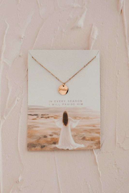 Praise Disc Necklace