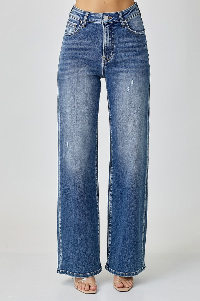Inessa Wide Leg Jean - Straight & Arrow Boutique