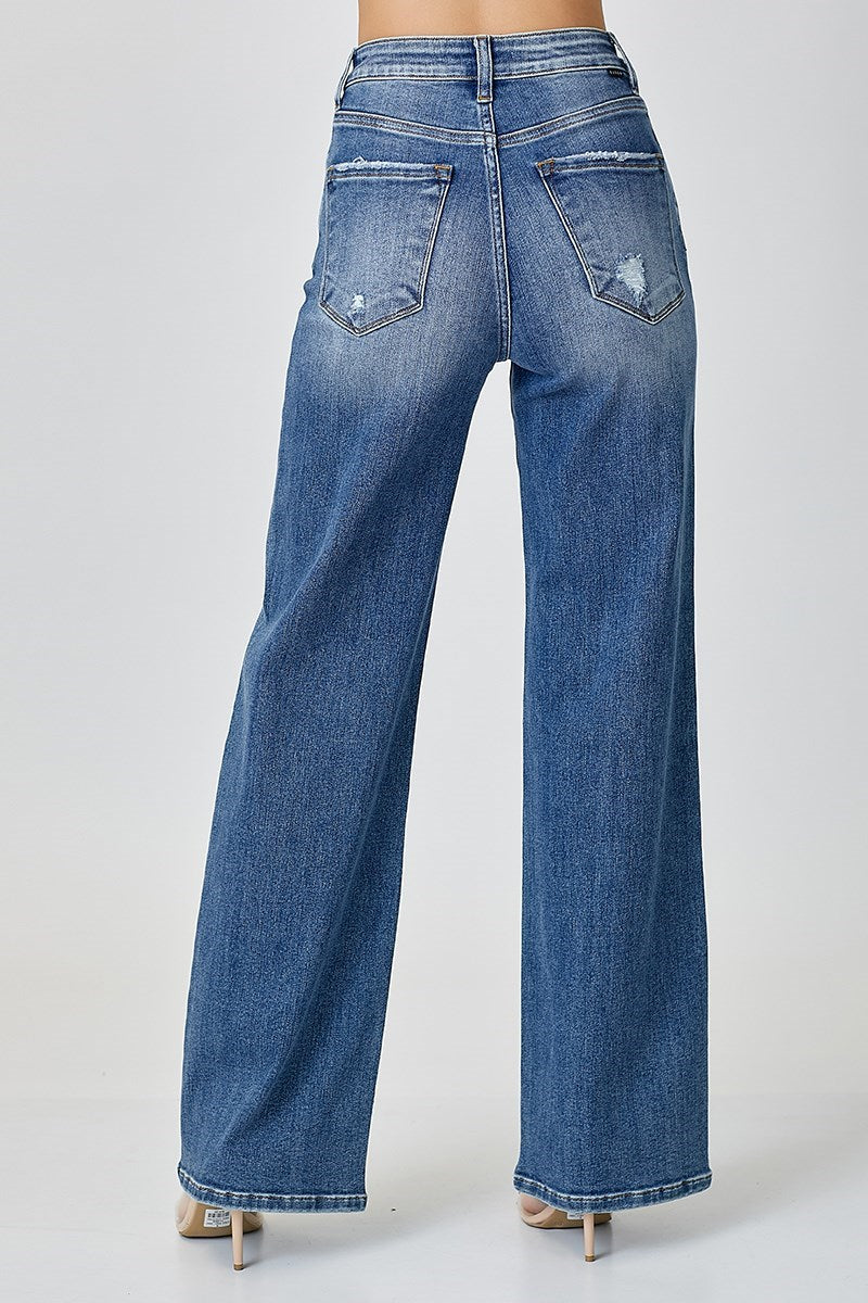 Inessa Wide Leg Jean - Straight & Arrow Boutique