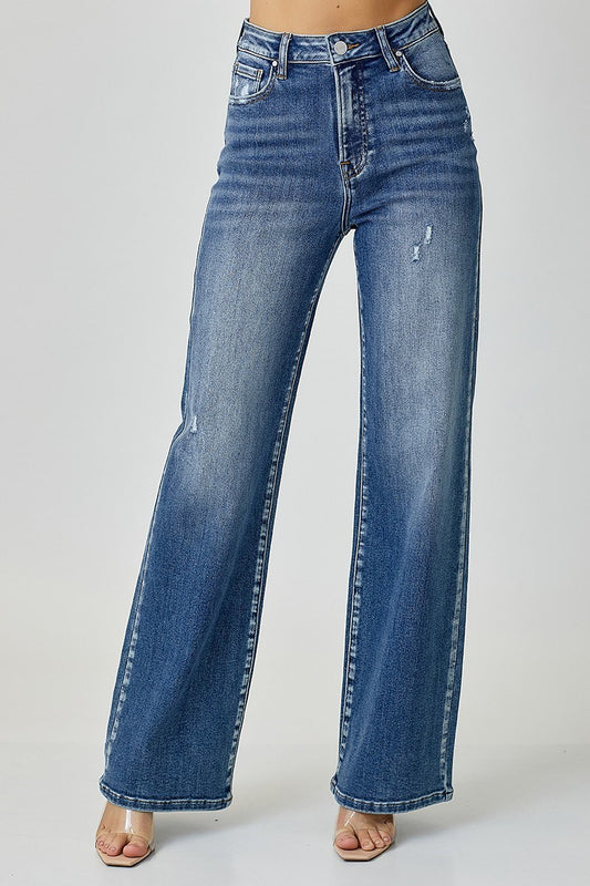 Inessa Wide Leg Jean - Straight & Arrow Boutique