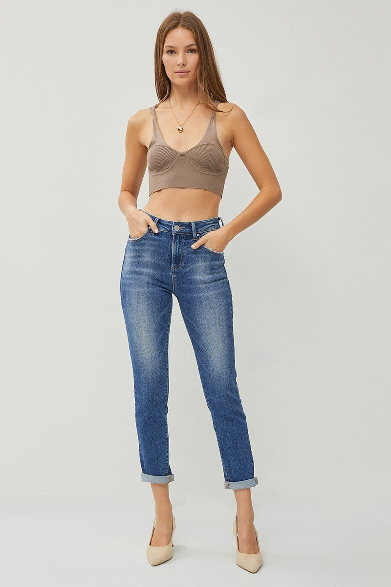 Kelly Dark Denim - Straight & Arrow Boutique