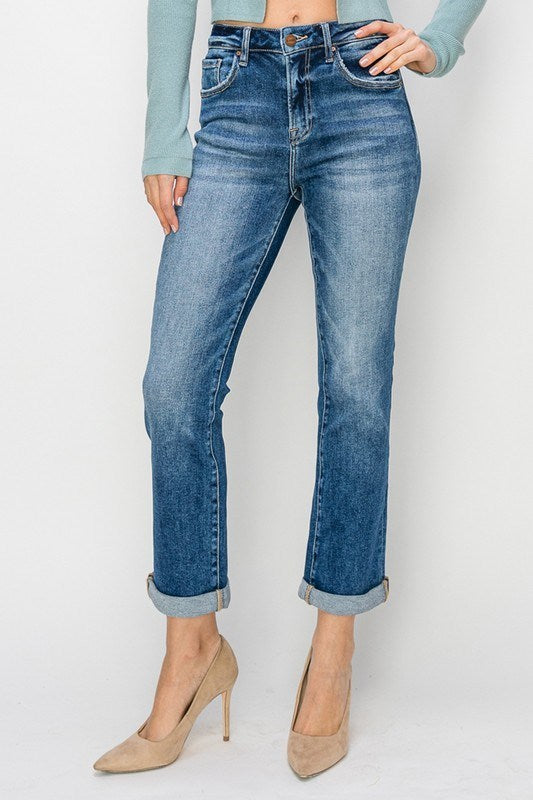 The Gianna Straight Cut Jean - Straight & Arrow Boutique