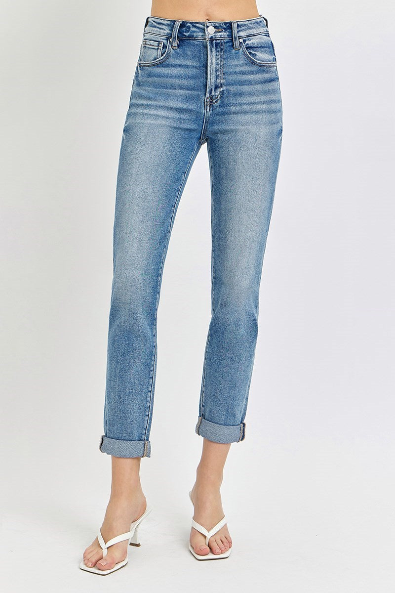 Rebecca Skinny Cuff Jean - Straight & Arrow Boutique