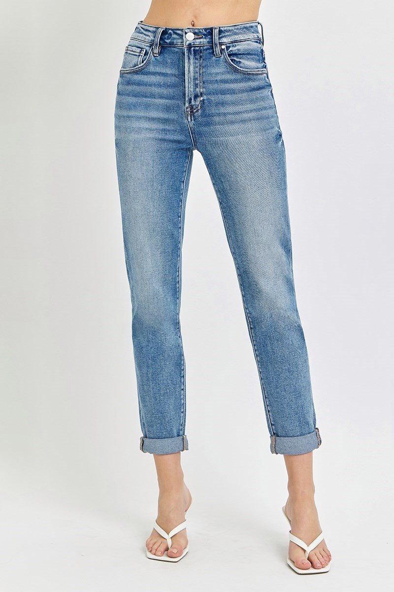 Rebecca Skinny Cuff Jean - Straight & Arrow Boutique