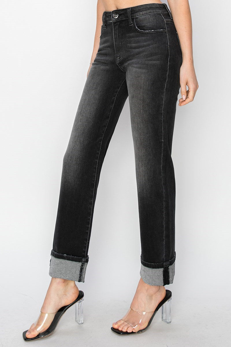 Devin Straight Cuff Jeans - Straight & Arrow Boutique