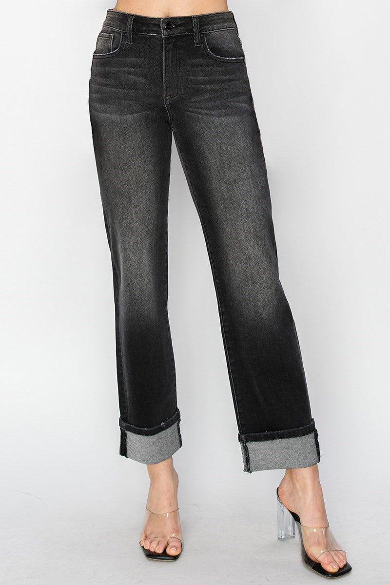 Devin Straight Cuff Jeans - Straight & Arrow Boutique