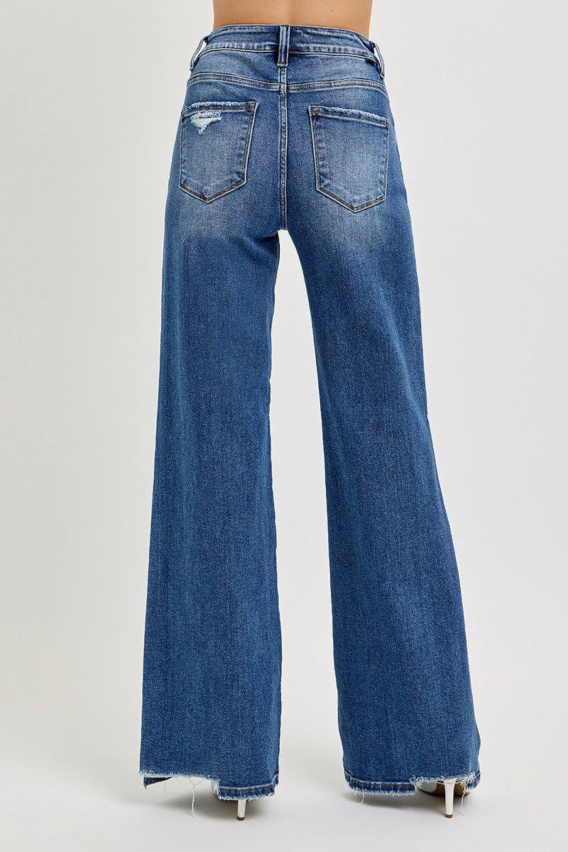 Ellis Wide Leg Jeans - Straight & Arrow Boutique