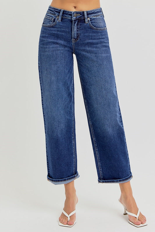 The Urban Relaxed Crop Jean - Straight & Arrow Boutique