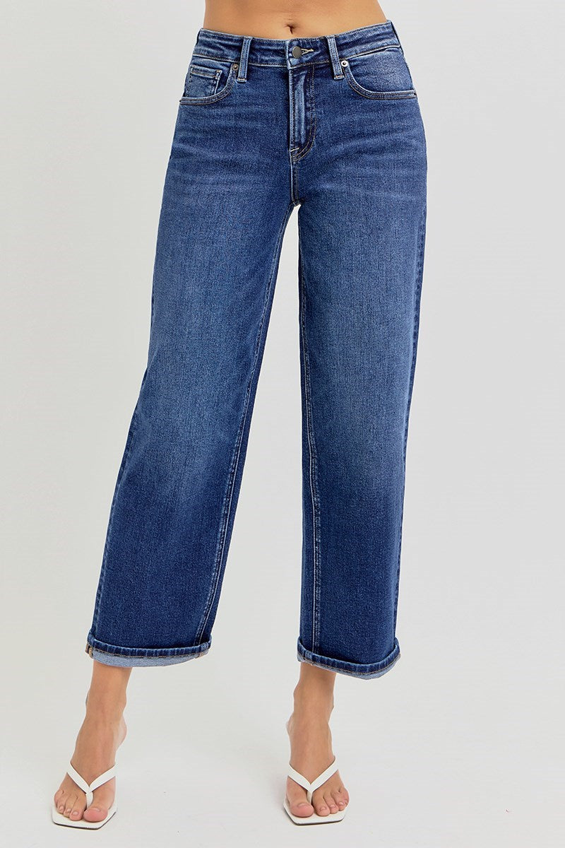 The Urban Relaxed Crop Jean - Straight & Arrow Boutique