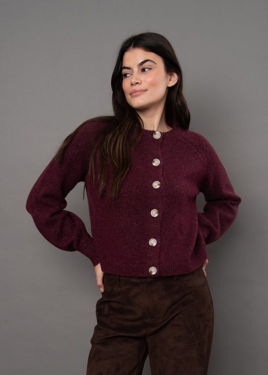 Rada Button Front Cardi