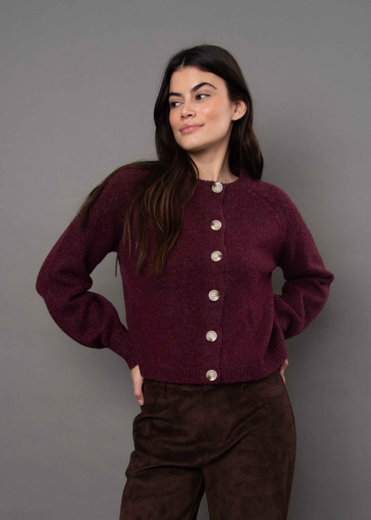 Rada Button Front Cardi