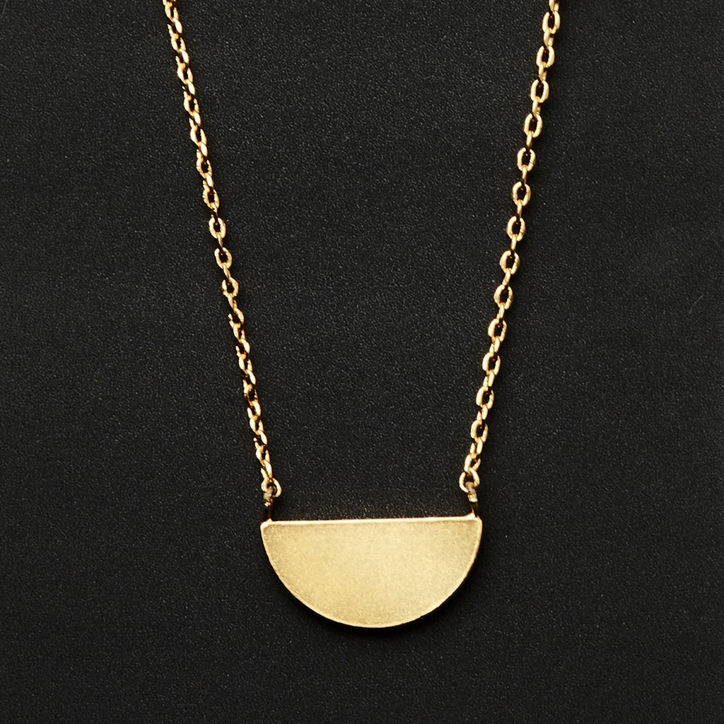 Scout Refined Necklace Collection - Half Moon - Straight & Arrow Boutique