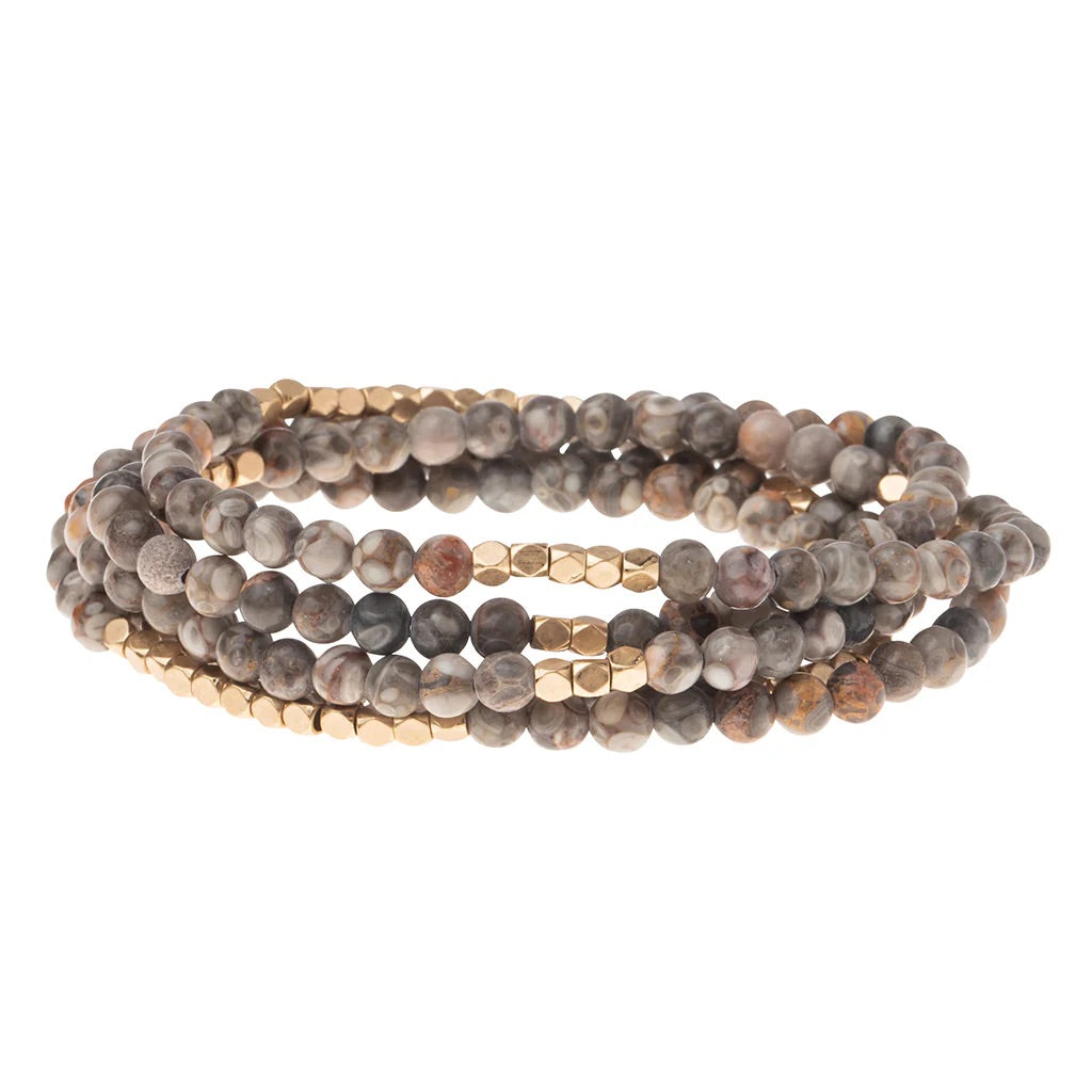 Scout Stone Wrap Bracelet/Necklace - Straight & Arrow Boutique