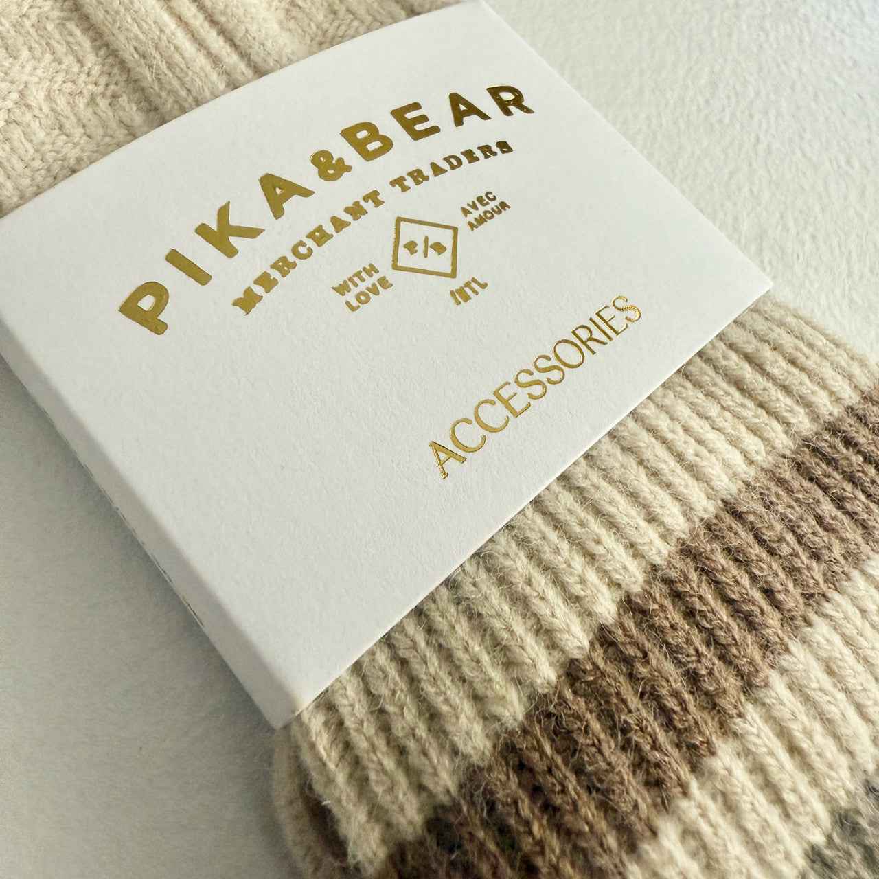 Duval Cable Knit Crew Sock