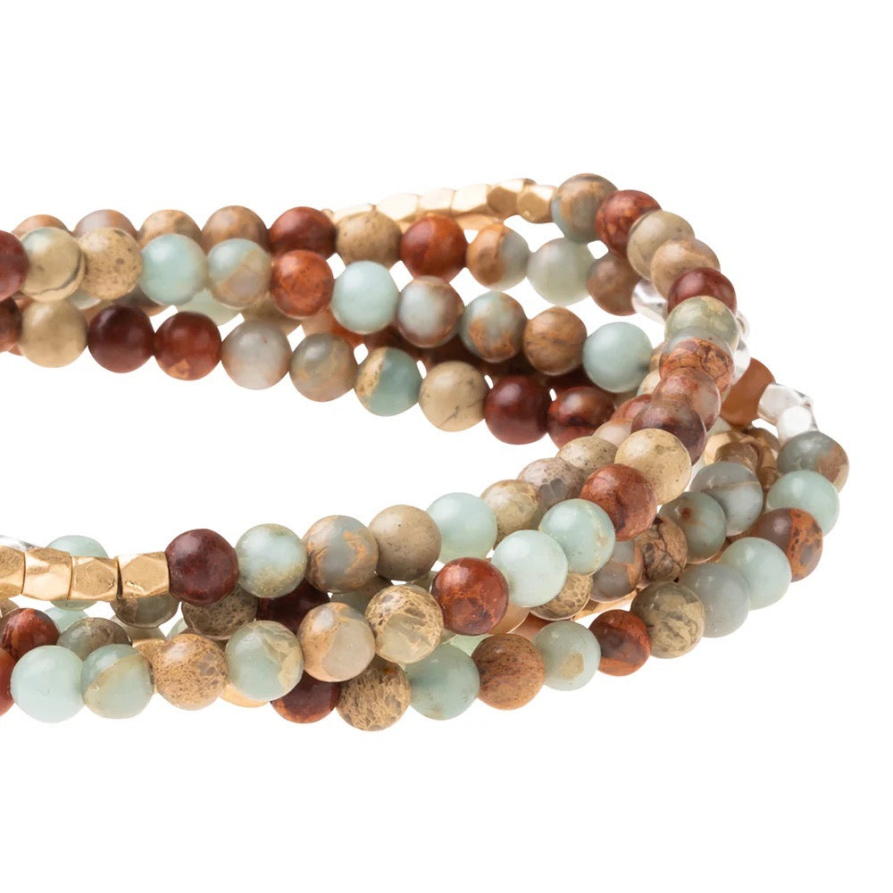 Scout Stone Wrap Bracelet/Necklace - Straight & Arrow Boutique