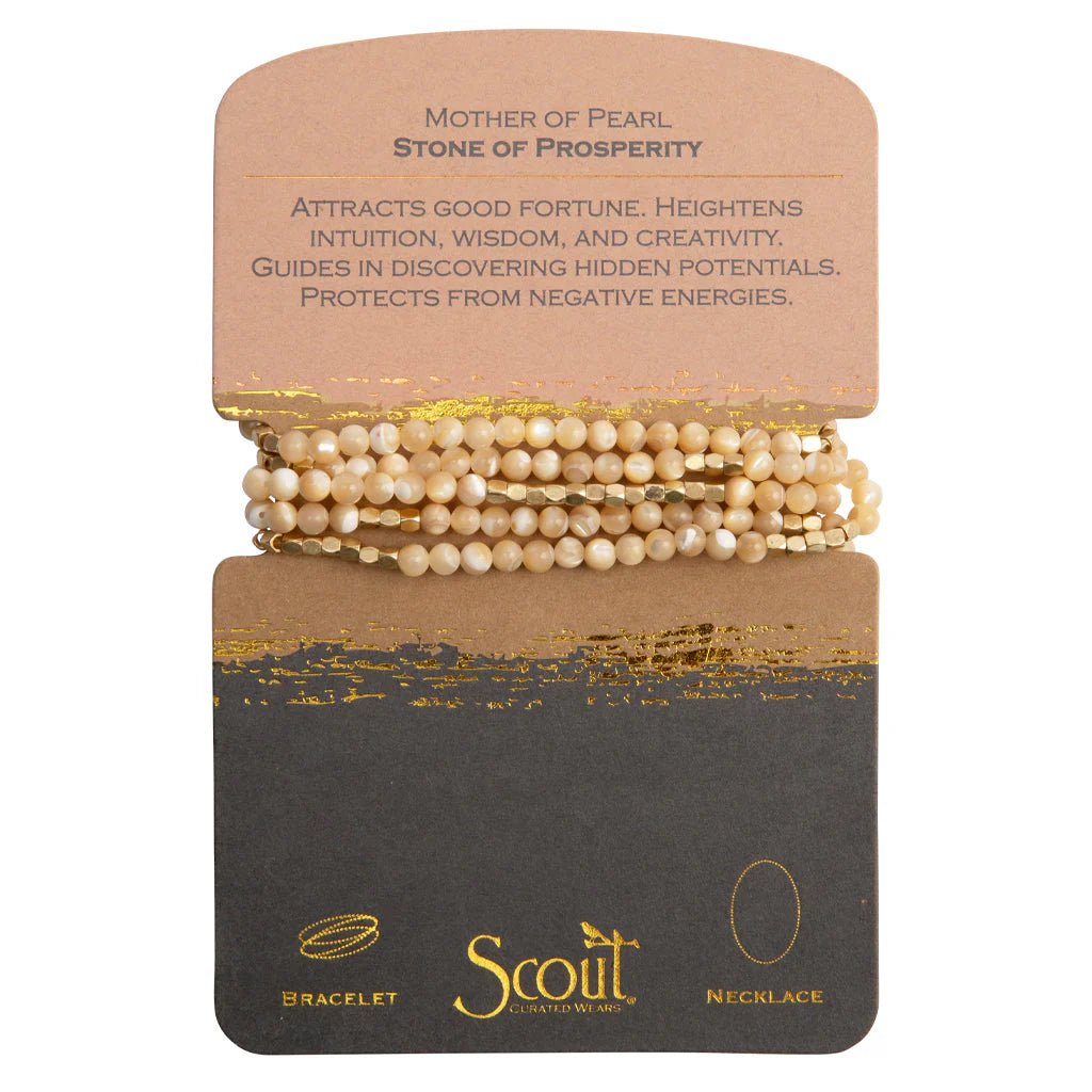 Scout Stone Wrap Bracelet/Necklace