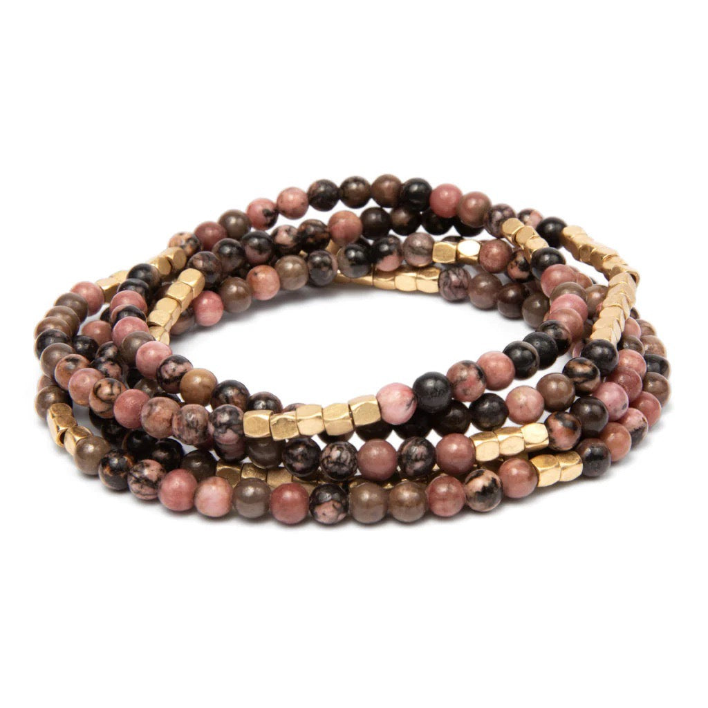 Scout Stone Wrap Bracelet/Necklace - Straight & Arrow Boutique