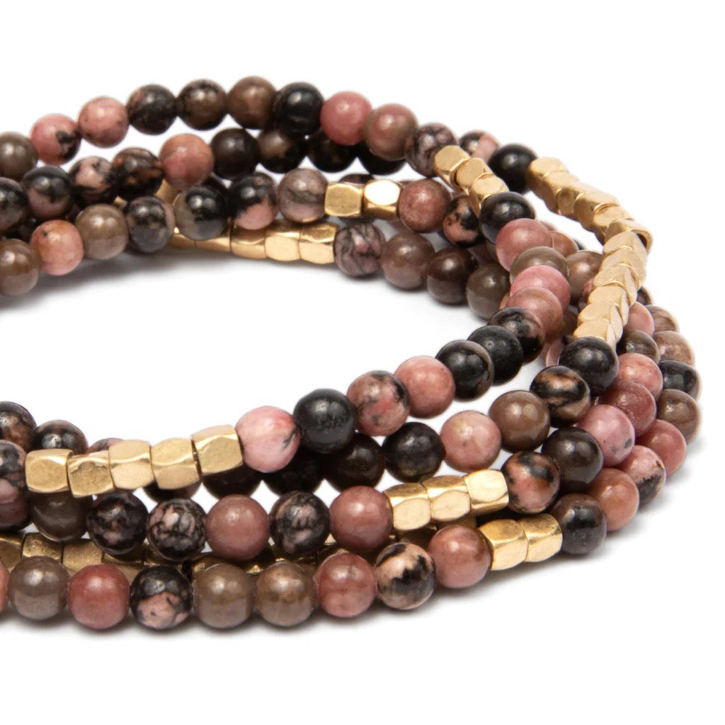Scout Stone Wrap Bracelet/Necklace - Straight & Arrow Boutique