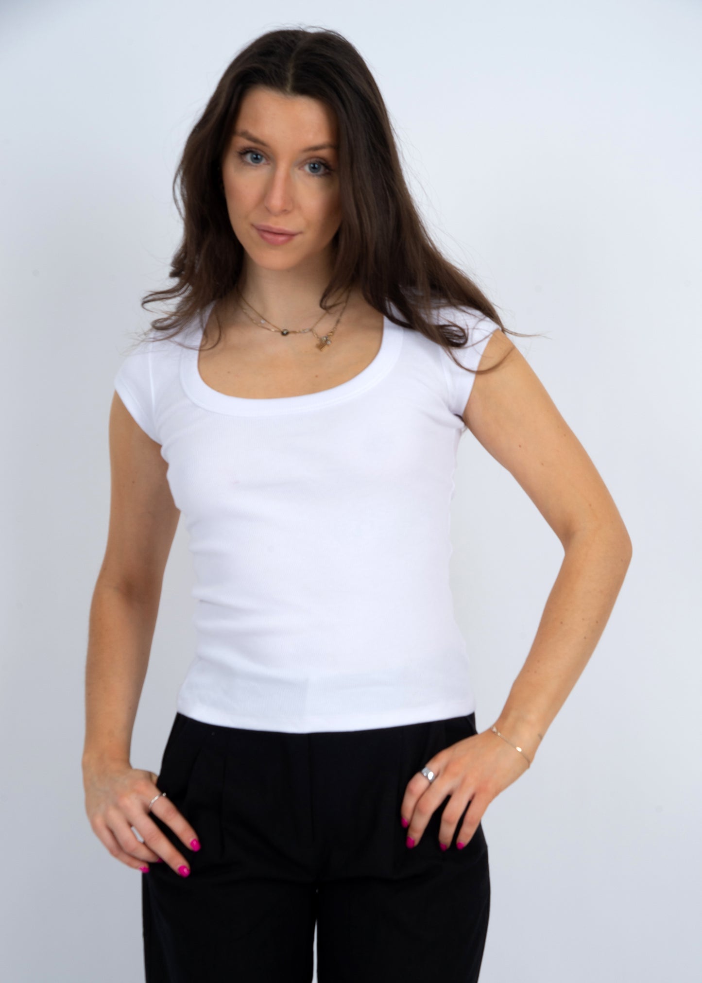 Scootie Scoop Neck Tee