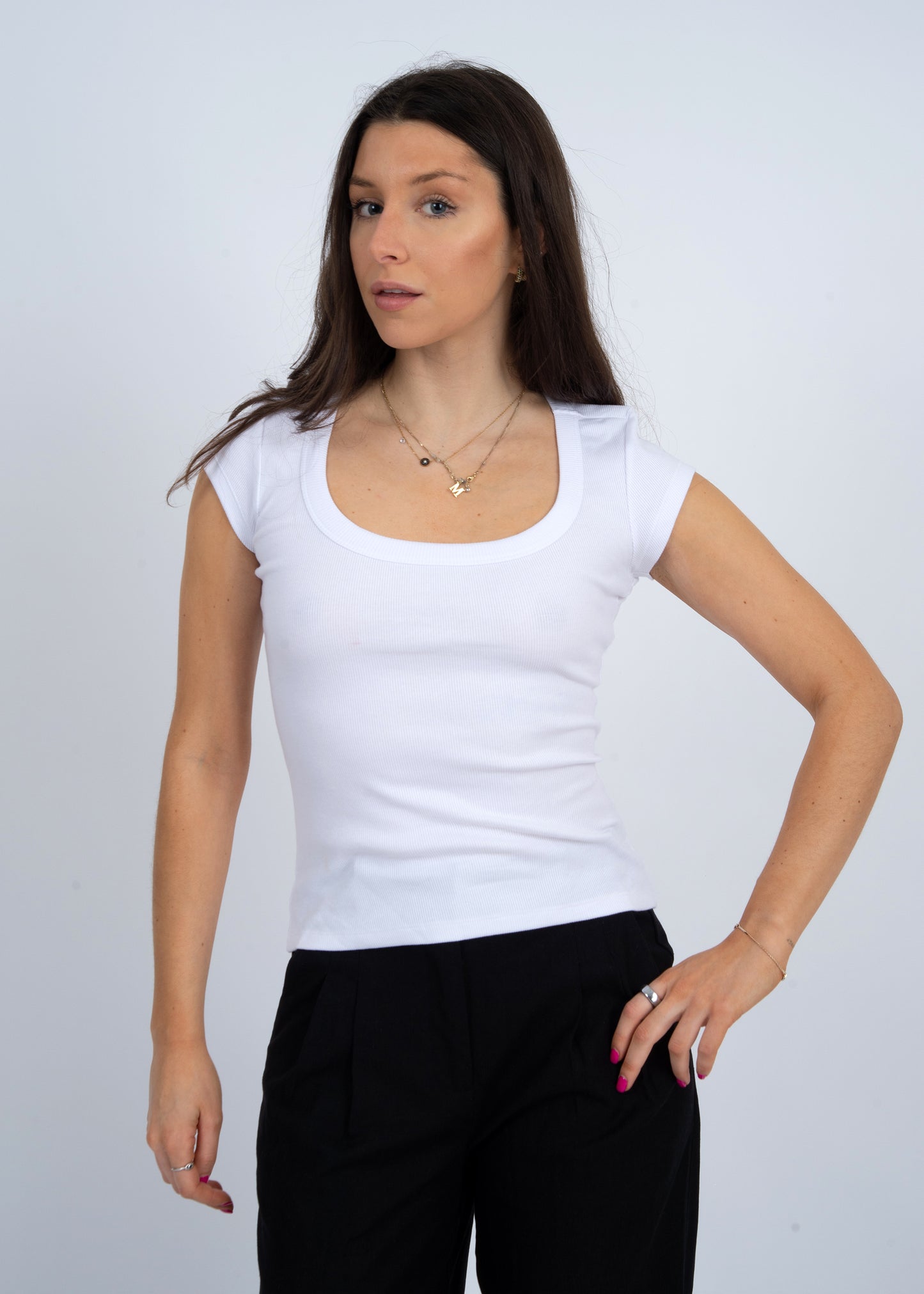 Scootie Scoop Neck Tee