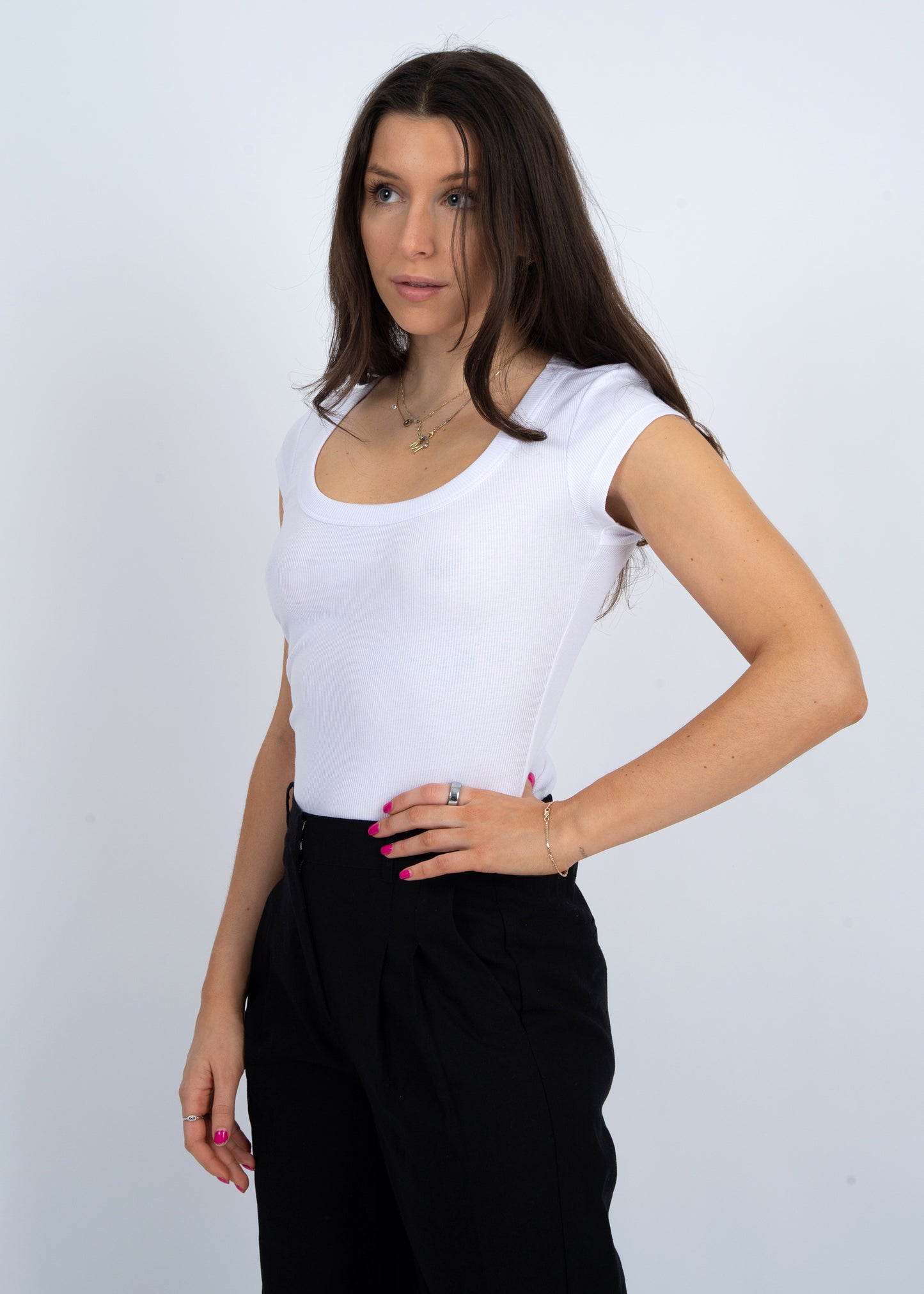 Scootie Scoop Neck Tee