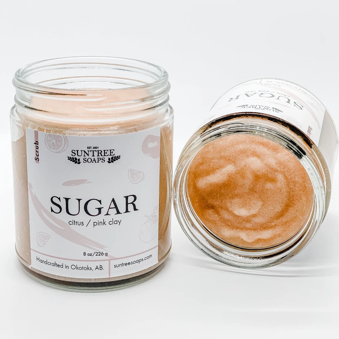 Citrus + Pink Clay Sugar Scrub - Straight & Arrow Boutique