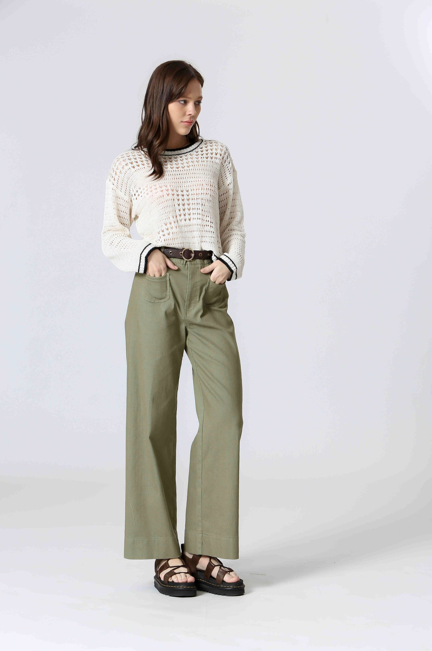 Patch Pocket Pants