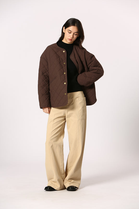 The Damara Quilted Jacket - Straight & Arrow Boutique