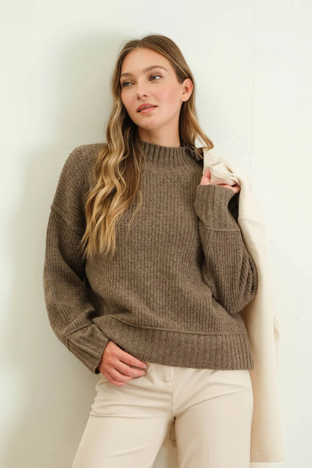 Raegan Knit Sweater - Straight & Arrow Boutique