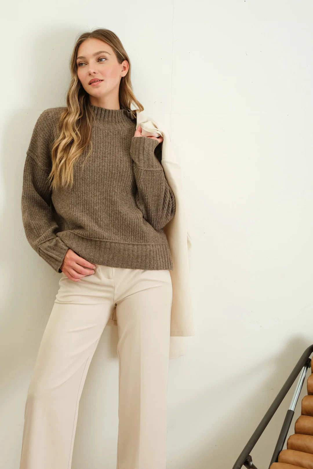 Raegan Knit Sweater - Straight & Arrow Boutique
